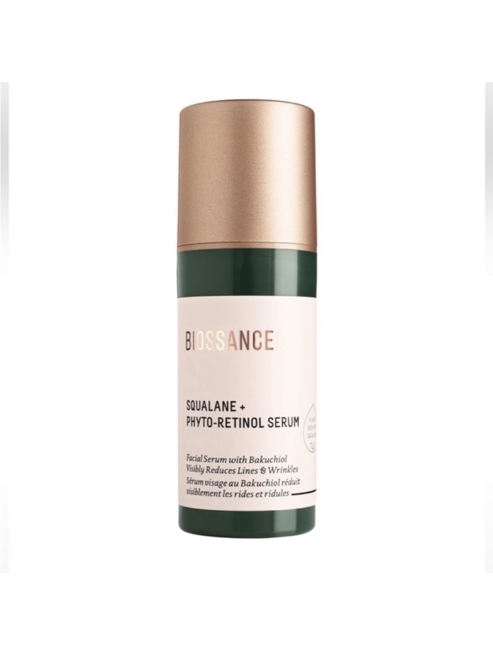 BIOSSANCE Squalane + Phyto-Retinol Serum 30ml